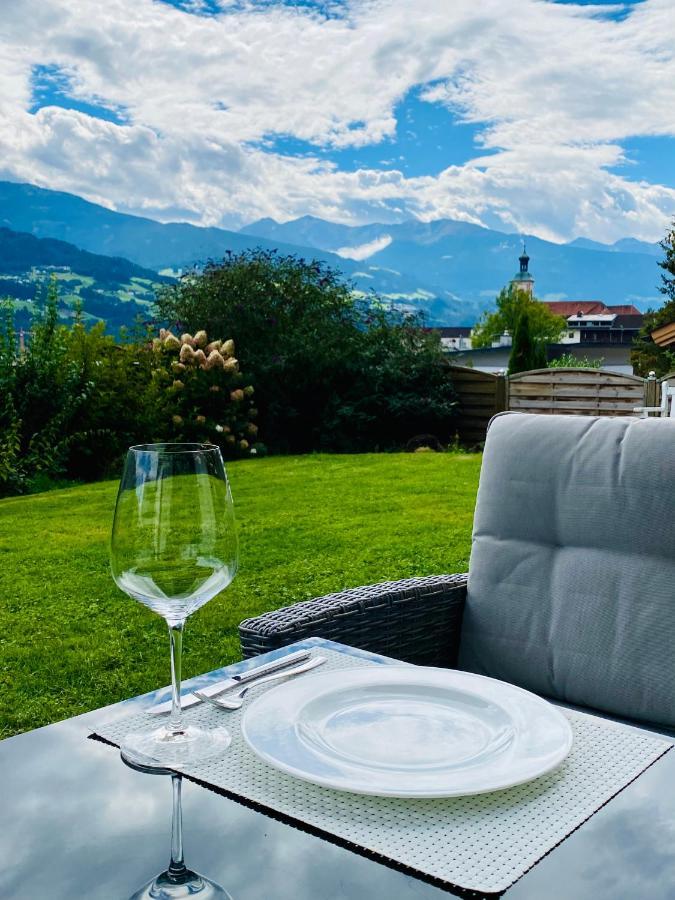 Apartment „Alpview“,Tirol Mit Sauna Und Pool Vomp エクステリア 写真