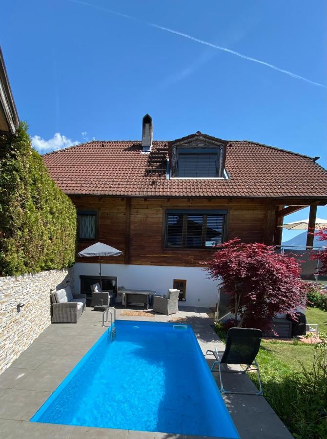 Apartment „Alpview“,Tirol Mit Sauna Und Pool Vomp エクステリア 写真